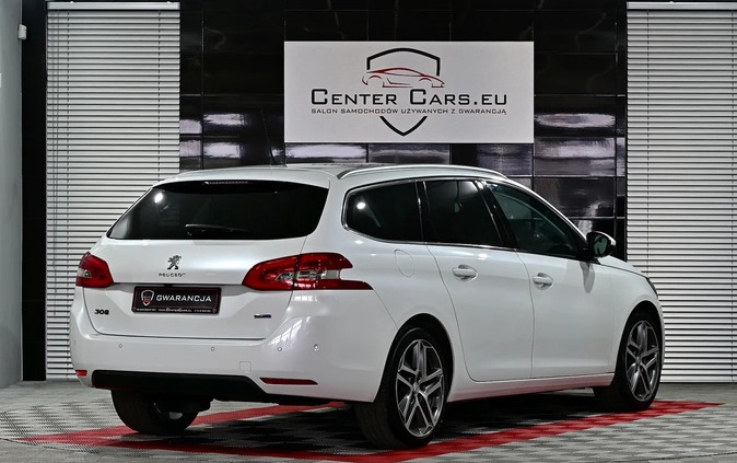 Peugeot 308 cena 47777 przebieg: 133000, rok produkcji 2016 z Sanok małe 667